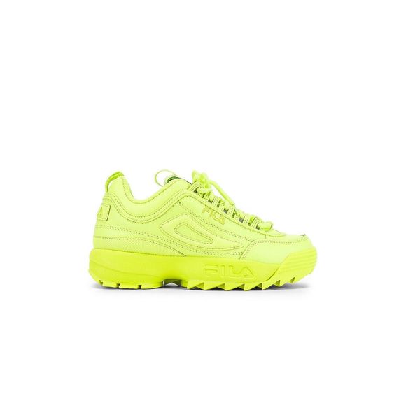 neon fila sneakers